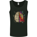 Science vs Artistic Brain Art IQ Physics Mens Vest Tank Top Black