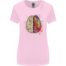 Science vs Artistic Brain Art IQ Physics Womens Wider Cut T-Shirt Light Pink