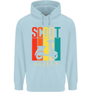 Scoot Life Scooter Motorcycle Childrens Kids Hoodie Light Blue