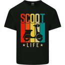 Scoot Life Scooter Motorcycle Kids T-Shirt Childrens Black