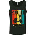Scoot Life Scooter Motorcycle Mens Vest Tank Top Black