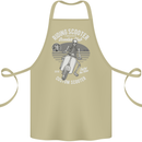 Scooter Club Motorbike Motorcycle Skull Cotton Apron 100% Organic Khaki