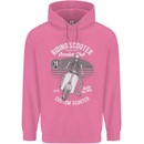 Scooter Club Motorbike Motorcycle Skull Mens 80% Cotton Hoodie Azelea