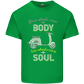 Scooter Four Wheels Move the Body Funny Kids T-Shirt Childrens Irish Green