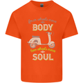 Scooter Four Wheels Move the Body Funny Kids T-Shirt Childrens Orange
