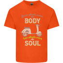 Scooter Four Wheels Move the Body Funny Kids T-Shirt Childrens Orange