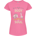 Scooter Four Wheels Move the Body Funny Womens Petite Cut T-Shirt Azalea