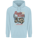 Scooter Pride 88 Motorbike Motorcycle Childrens Kids Hoodie Light Blue