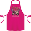 Scooter Pride 88 Motorbike Motorcycle Cotton Apron 100% Organic Pink