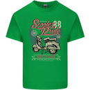 Scooter Pride 88 Motorbike Motorcycle Kids T-Shirt Childrens Irish Green