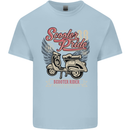 Scooter Pride 88 Motorbike Motorcycle Kids T-Shirt Childrens Light Blue