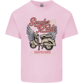 Scooter Pride 88 Motorbike Motorcycle Kids T-Shirt Childrens Light Pink