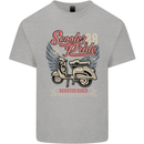 Scooter Pride 88 Motorbike Motorcycle Kids T-Shirt Childrens Sports Grey