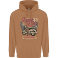 Scooter Pride 88 Motorbike Motorcycle Mens 80% Cotton Hoodie Caramel Latte