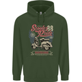 Scooter Pride 88 Motorbike Motorcycle Mens 80% Cotton Hoodie Forest Green