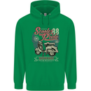 Scooter Pride 88 Motorbike Motorcycle Mens 80% Cotton Hoodie Irish Green