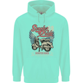 Scooter Pride 88 Motorbike Motorcycle Mens 80% Cotton Hoodie Peppermint