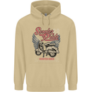 Scooter Pride 88 Motorbike Motorcycle Mens 80% Cotton Hoodie Sand