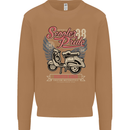 Scooter Pride 88 Motorbike Motorcycle Mens Sweatshirt Jumper Caramel Latte