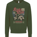 Scooter Pride 88 Motorbike Motorcycle Mens Sweatshirt Jumper Forest Green