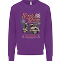 Scooter Pride 88 Motorbike Motorcycle Mens Sweatshirt Jumper Purple