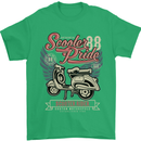 Scooter Pride 88 Motorbike Motorcycle Mens T-Shirt Cotton Gildan Irish Green