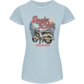 Scooter Pride 88 Motorbike Motorcycle Womens Petite Cut T-Shirt Light Blue