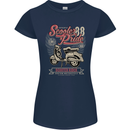 Scooter Pride 88 Motorbike Motorcycle Womens Petite Cut T-Shirt Navy Blue