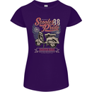 Scooter Pride 88 Motorbike Motorcycle Womens Petite Cut T-Shirt Purple