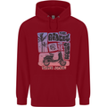 Scooter the Riders on the Storm Motorbike Childrens Kids Hoodie Red