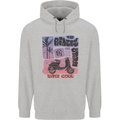 Scooter the Riders on the Storm Motorbike Childrens Kids Hoodie Sports Grey