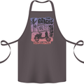 Scooter the Riders on the Storm Motorbike Cotton Apron 100% Organic Dark Grey