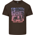 Scooter the Riders on the Storm Motorbike Kids T-Shirt Childrens Chocolate