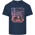 Scooter the Riders on the Storm Motorbike Kids T-Shirt Childrens Navy Blue