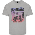 Scooter the Riders on the Storm Motorbike Kids T-Shirt Childrens Sports Grey