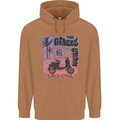 Scooter the Riders on the Storm Motorbike Mens 80% Cotton Hoodie Caramel Latte