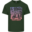 Scooter the Riders on the Storm Motorbike Mens Cotton T-Shirt Tee Top Forest Green