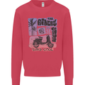 Scooter the Riders on the Storm Motorbike Mens Sweatshirt Jumper Heliconia