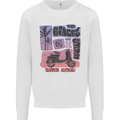 Scooter the Riders on the Storm Motorbike Mens Sweatshirt Jumper White