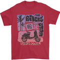 Scooter the Riders on the Storm Motorbike Mens T-Shirt Cotton Gildan Red
