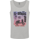 Scooter the Riders on the Storm Motorbike Mens Vest Tank Top Sports Grey