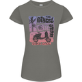 Scooter the Riders on the Storm Motorbike Womens Petite Cut T-Shirt Charcoal