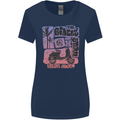Scooter the Riders on the Storm Motorbike Womens Wider Cut T-Shirt Navy Blue