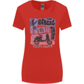 Scooter the Riders on the Storm Motorbike Womens Wider Cut T-Shirt Red