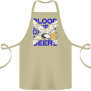 Scotland Blood Sweat & Beers Rugby Scottish Cotton Apron 100% Organic Khaki
