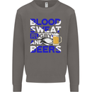 Scotland Blood Sweat & Beers Rugby Scottish Mens Sweatshirt Jumper Charcoal