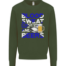 Scotland Blood Sweat & Beers Rugby Scottish Mens Sweatshirt Jumper Forest Green