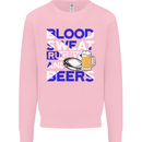 Scotland Blood Sweat & Beers Rugby Scottish Mens Sweatshirt Jumper Light Pink
