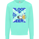 Scotland Blood Sweat & Beers Rugby Scottish Mens Sweatshirt Jumper Peppermint