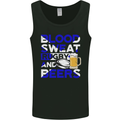Scotland Blood Sweat & Beers Rugby Scottish Mens Vest Tank Top Black
